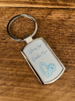 Worry Less Paddle More Keyring